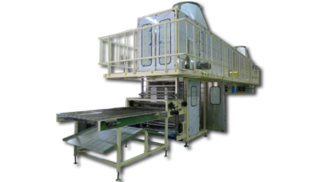 cooler for instant noodle production system